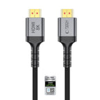 Tech-Protect UltraBoost HDMI 2.1 4K 120HZ / 8K 60HZ kabelis 200 cm - juodas -- Cell phone cables