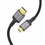 Tech-Protect UltraBoost Mini HDMI į HDMI 2.1 8K 60HZ kabelis 200 cm - juodas -- Cell phone cables