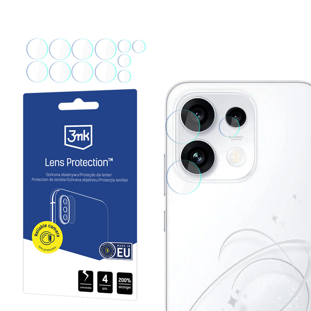 3mk Lens Protection hibridinis stiklas kamerai Oppo Reno 16 F / Reno 16 FS (CPH2859) -- Oppo Reno 16 F / Oppo Reno 16 FS