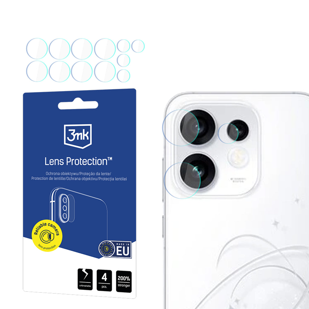 3mk Lens Protection hibridiniai stiklai Oppo Reno 16 / Reno 16 Pro kamerai (CPH2863 / CPH2865) -- Oppo Reno 16 / Oppo...