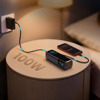 Įkroviklis (Power Bank) Joyroom PODIX PR70 25000mAh iki 240W su dviem įmontuotais USB-C kabeliais ir dviem TFT ekranais –...