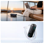 Įkroviklis (Power Bank) Joyroom PODIX PR70 25000mAh iki 240W su dviem įmontuotais USB-C kabeliais ir dviem TFT ekranais –...