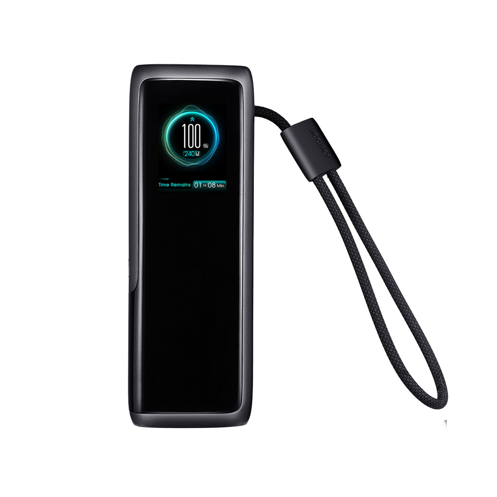 Įkroviklis (Power Bank) Joyroom PODIX PR70 25000mAh iki 240W su dviem įmontuotais USB-C kabeliais ir dviem TFT ekranais –...