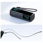 Įkroviklis (Power Bank) Joyroom PODIX PR70 25000mAh iki 240W su dviem įmontuotais USB-C kabeliais ir dviem TFT ekranais –...