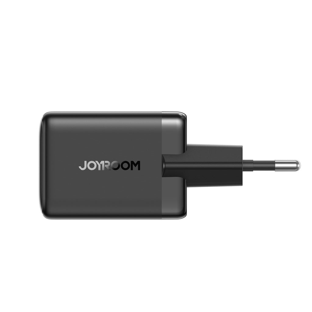 Joyroom JR-TG8 GaN 45W USB-C + USB-A sienininis įkroviklis - Juodas -- Cell phone chargers