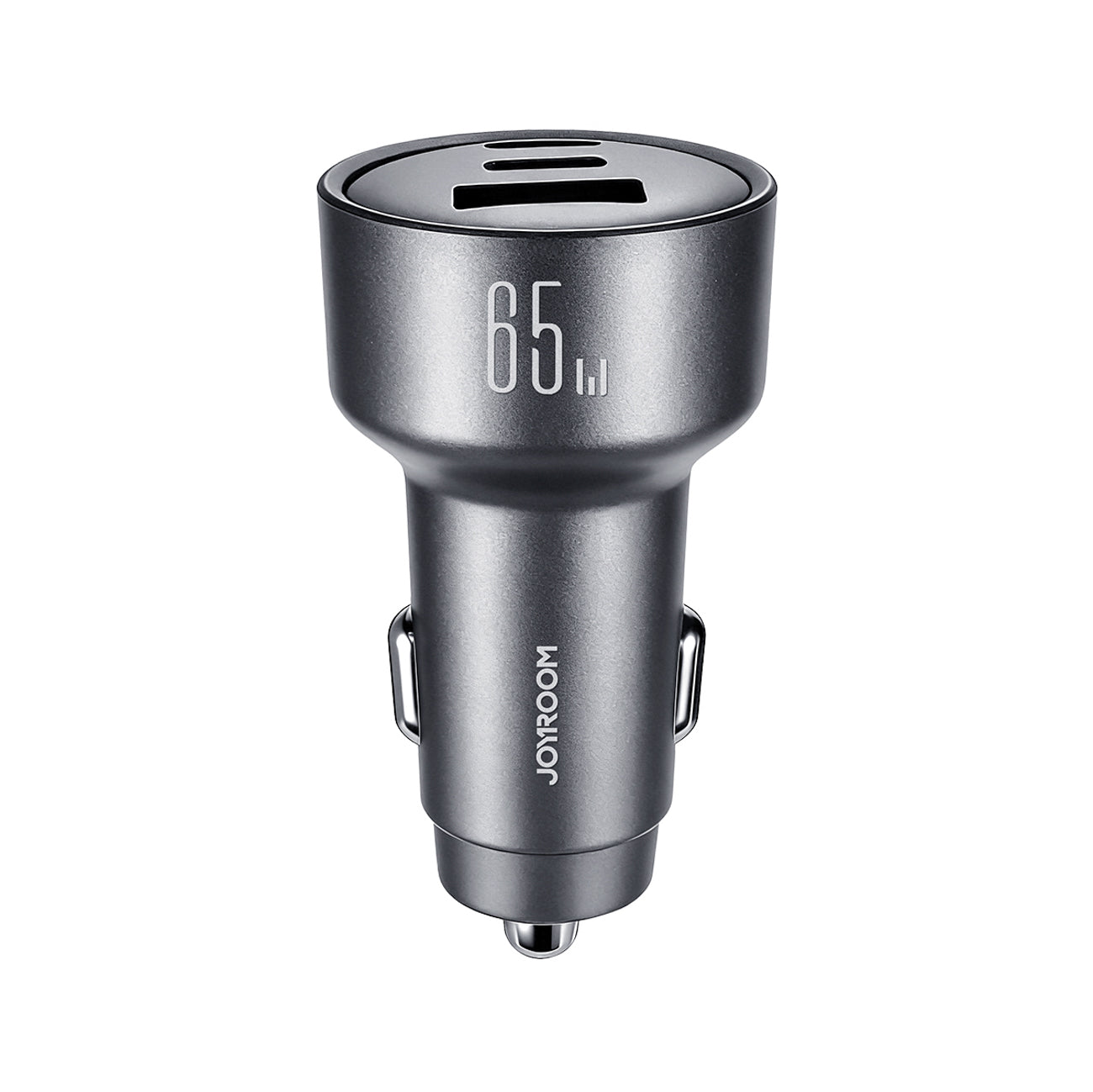 Joyroom JR-CCN19 65W 3-in-1 automobilinis įkroviklis Tamsiai pilka -- Car chargers