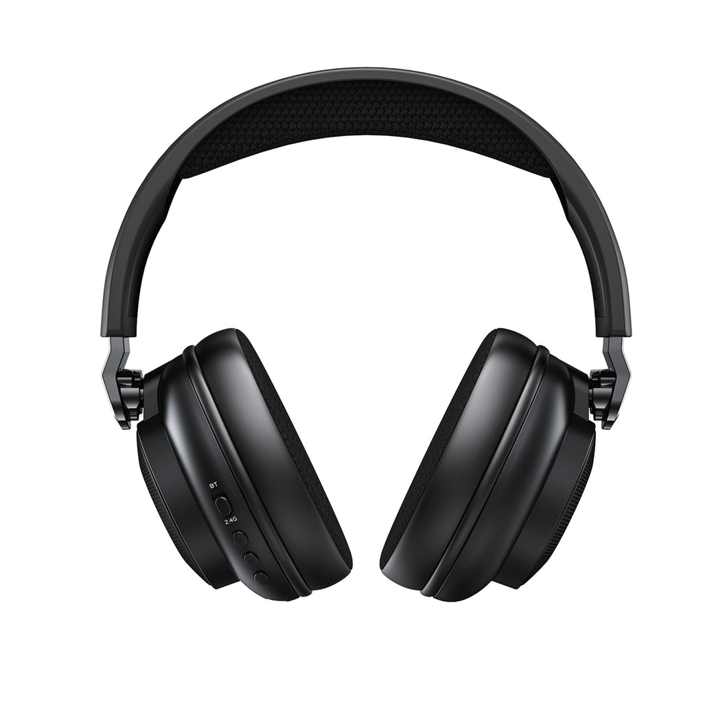 Acefast H15 Belaidės Bluetooth / 2.4 GHz / AUX Žaidimo Ausinės su Mikrofonu ir RGB Fono Šviesom - Juodos -- Headphones
