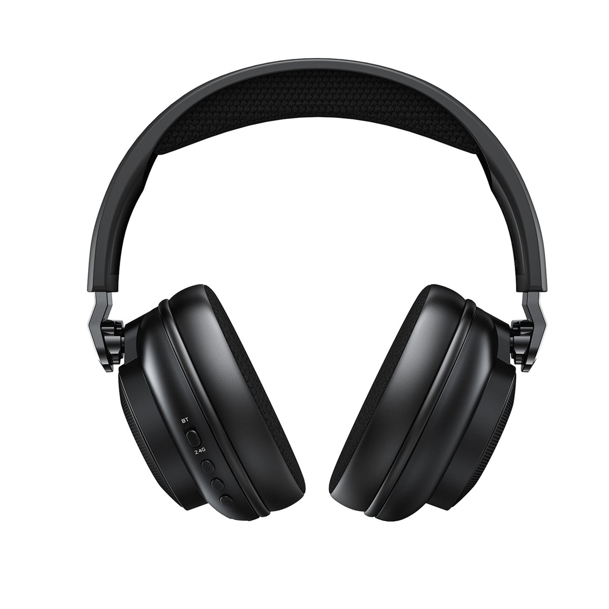Acefast H15 Belaidės Bluetooth / 2.4 GHz / AUX Žaidimo Ausinės su Mikrofonu ir RGB Fono Šviesom - Juodos -- Headphones