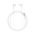 Acefast L14 In-Ear Sietuotos Ausinės su 3.5 mm Mini Jungtimi ir Mikrofonu - Baltos -- Headphones