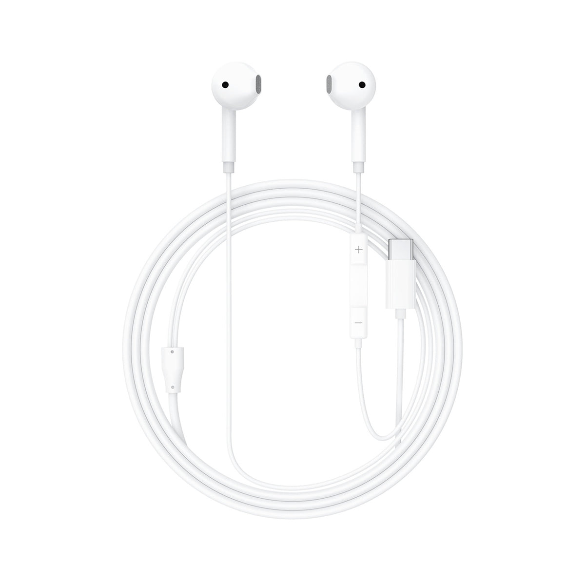 Acefast L13 In-Ear laidinės ausinės su USB-C mikrofonu - baltos -- Headphones