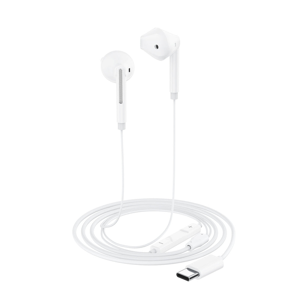 Acefast L13 In-Ear laidinės ausinės su USB-C mikrofonu - baltos -- Headphones