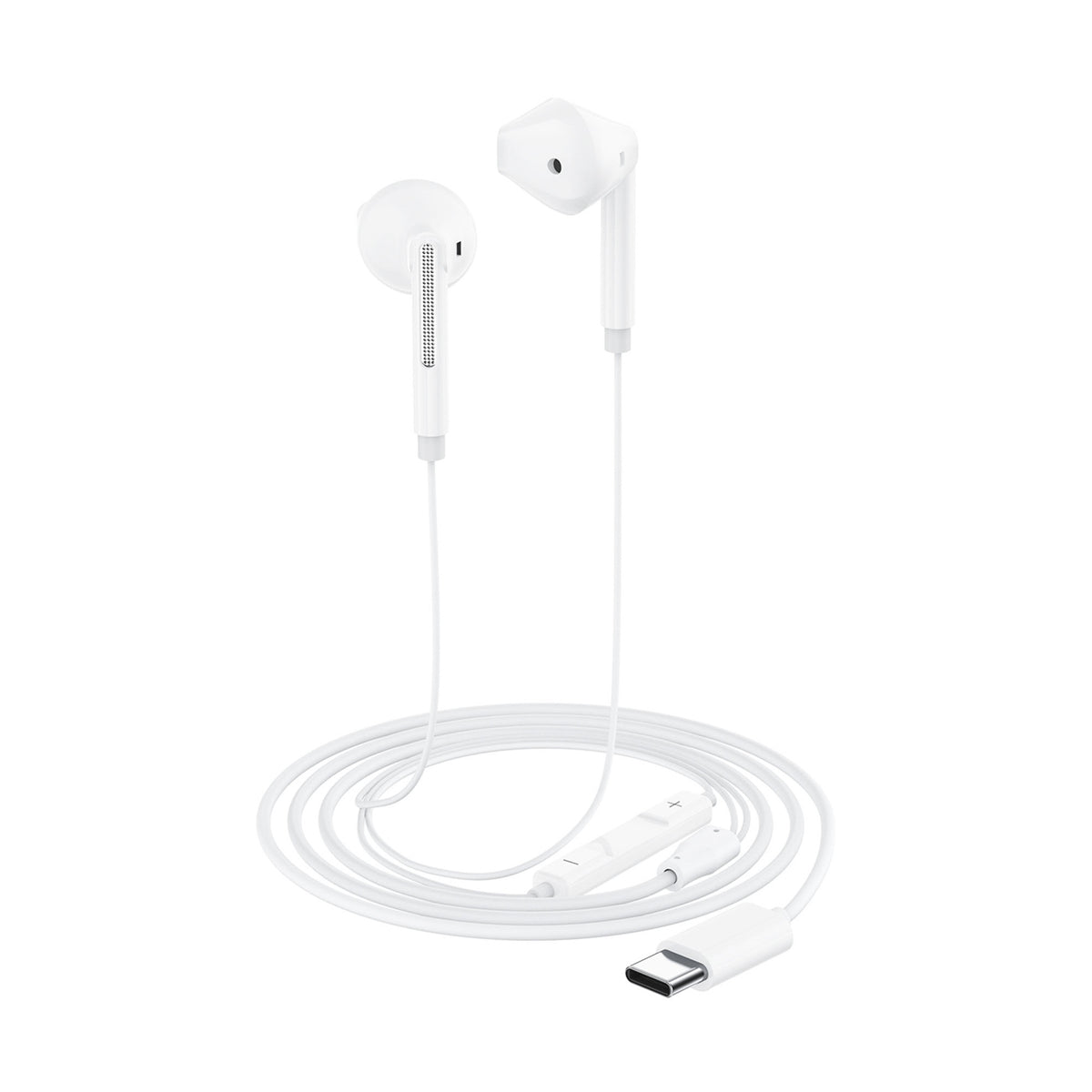Acefast L13 In-Ear laidinės ausinės su USB-C mikrofonu - baltos -- Headphones