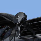 Acefast D66 magnetinis automobilio savitarpos laikiklis su Qi2 25W belaidžiu įkrovimu ir aušinimu - juodas -- Cell phone...