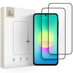 Grūdintas stiklas Tech-Protect Glass Fit+ 2-Pack Samsung Galaxy A27 5G - juodas -- Samsung Galaxy A27 5G