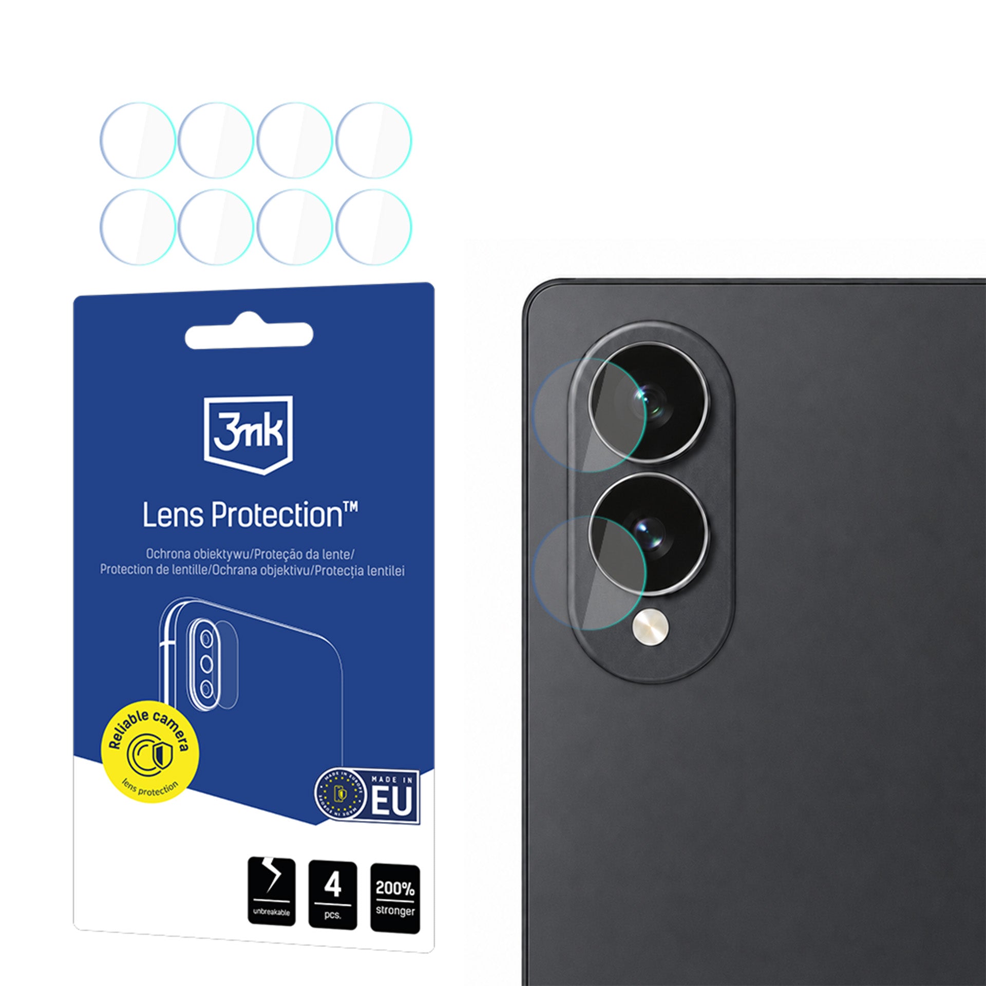 3mk Lens Protection hibridi stiklas Samsung Galaxy Z Fold 8 -- Samsung Galaxy Z Fold 8