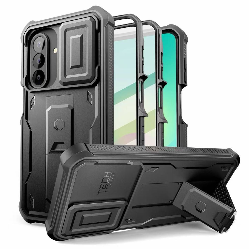 Tech-Protect Kevlar Cam+ 2-Set dėklas Samsung Galaxy A27 - Juodas -- Samsung Galaxy A27 5G