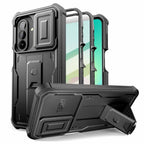 Tech-Protect Kevlar Cam+ 2-Set dėklas Samsung Galaxy A27 - Juodas -- Samsung Galaxy A27 5G
