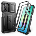 Tech-Protect Kevlar Cam+ 2-Set dėklas Samsung Galaxy A27 - Juodas -- Samsung Galaxy A27 5G