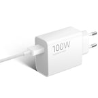Sieninis įkroviklis Xiaomi MY-19-ER, 100W, 6.1A, 1 x USB-A, su USB-C kabeliu, baltas BHR095VEU -- Cell phone chargers