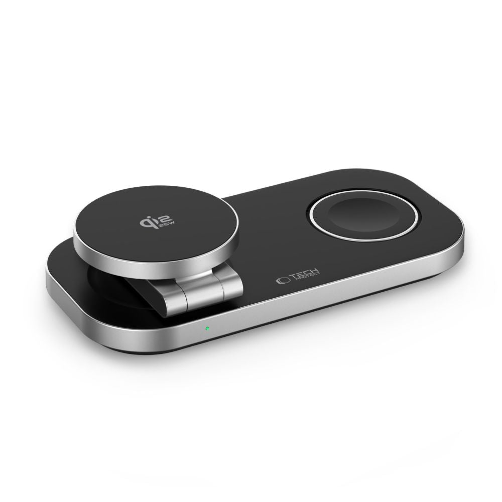 Tech-Protect A52 3in1 MagSafe 25W QI2.2 Indukcinis įkroviklis - juodas -- Cell phone chargers