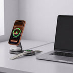Tech-Protect A52 3in1 MagSafe 25W QI2.2 Indukcinis įkroviklis - juodas -- Cell phone chargers