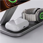 Tech-Protect A52 3in1 MagSafe 25W QI2.2 Indukcinis įkroviklis - juodas -- Cell phone chargers
