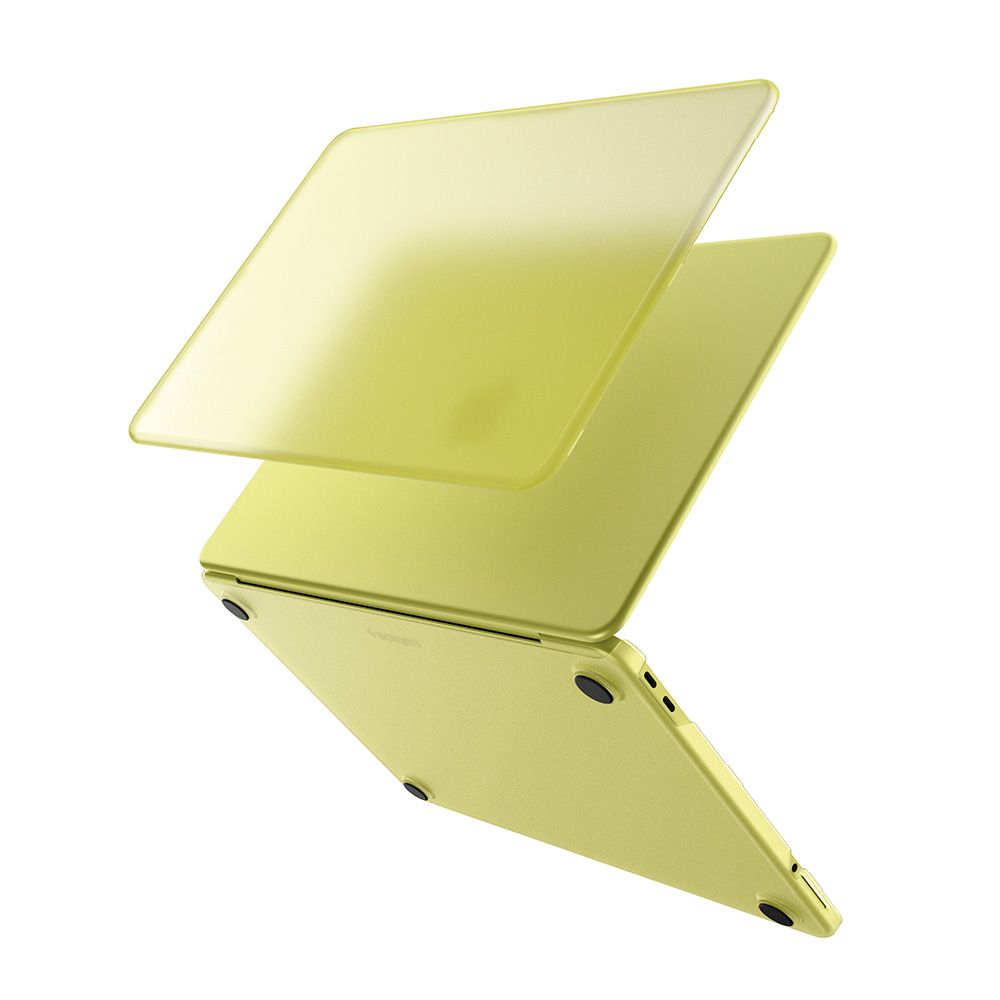 Spigen AirSkin dėklas Apple MacBook Neo 13" 2026 - geltonos matinės -- MacBook Neo 13" 2026
