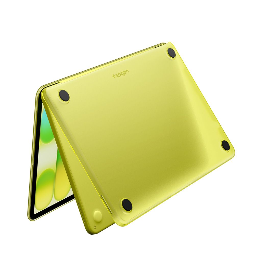 Spigen AirSkin dėklas Apple MacBook Neo 13" 2026 - geltonos matinės -- MacBook Neo 13" 2026