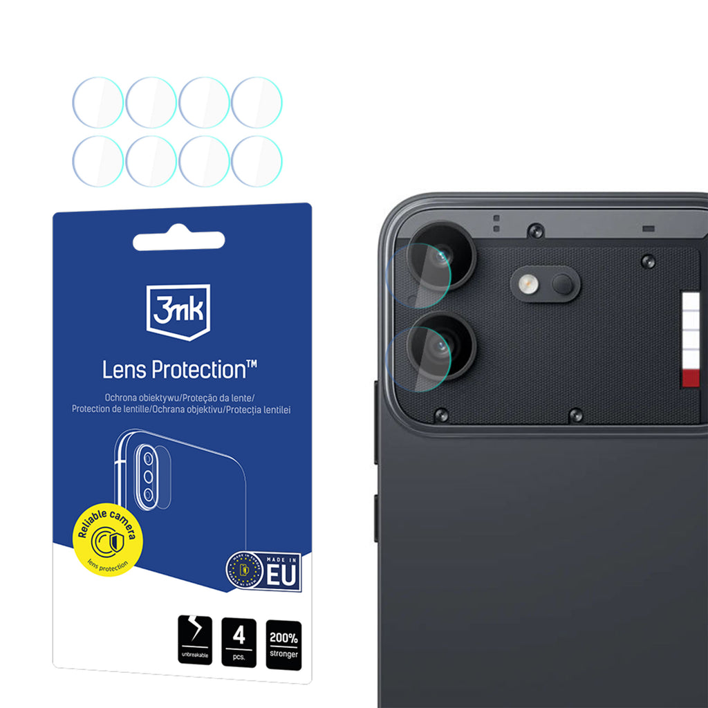 Hibridinis stiklas 3mk kamerai apsaugoti Nothing Phone (4b) -- Nothing Phone 4b