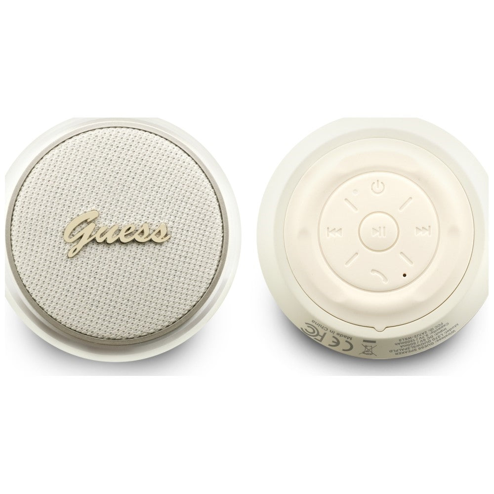 Bluetooth garsiakalbis Guess 5W Script Metal Logo - auksinis -- Headphones