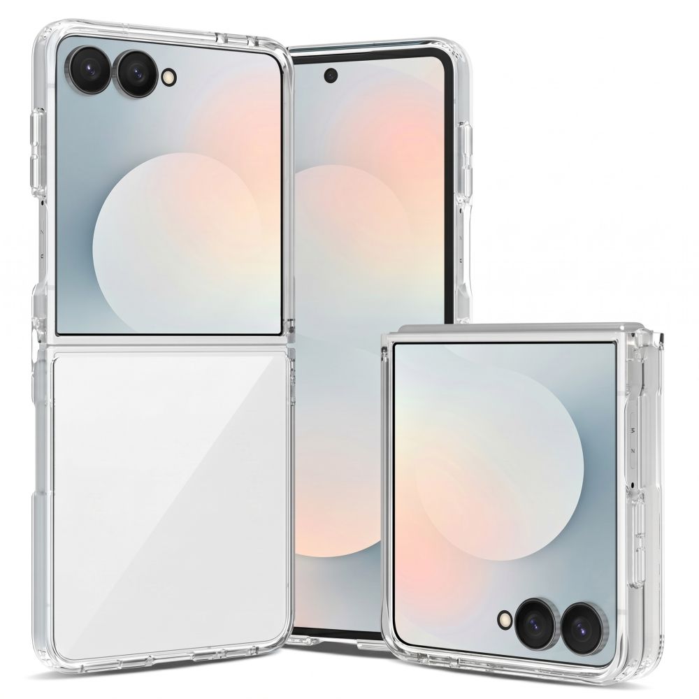 Tech-Protect FlexAir Hybrid dėklas Samsung Galaxy Z Flip 8 - skaidri -- Samsung Galaxy Z Flip 8