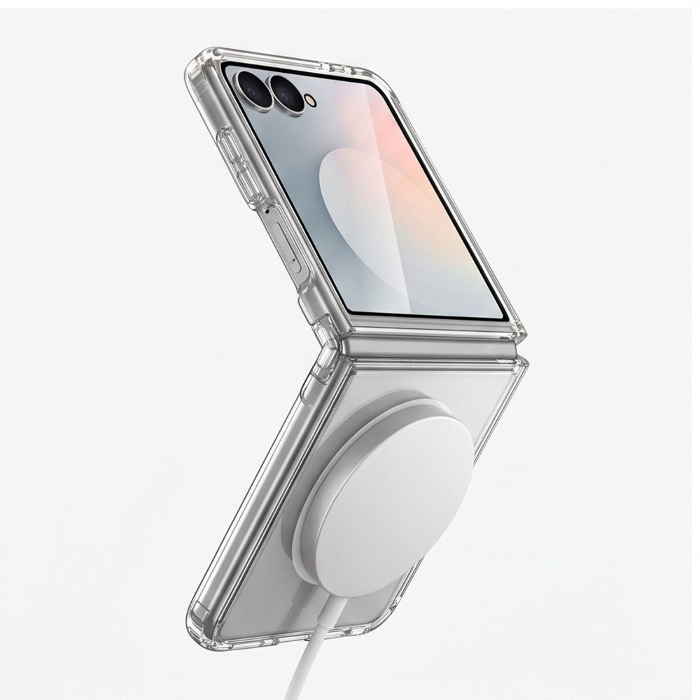 Tech-Protect FlexAir Hybrid MagSafe dėklas Samsung Galaxy Z Flip 8 - skaidri -- Samsung Galaxy Z Flip 8