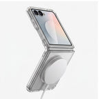 Tech-Protect FlexAir Hybrid MagSafe dėklas Samsung Galaxy Z Flip 8 - skaidri -- Samsung Galaxy Z Flip 8