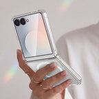 Tech-Protect FlexAir Hybrid MagSafe dėklas Samsung Galaxy Z Flip 8 - skaidri -- Samsung Galaxy Z Flip 8