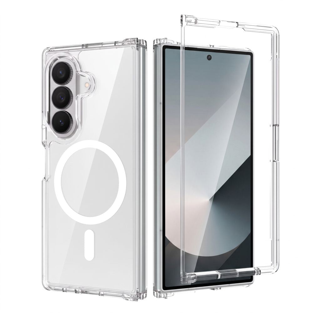 Tech-Protect FlexAir Hybrid MagSafe dėklas Samsung Galaxy Z Fold 8 Ultra - skaidrus -- Samsung Galaxy Z Fold 8 Ultra