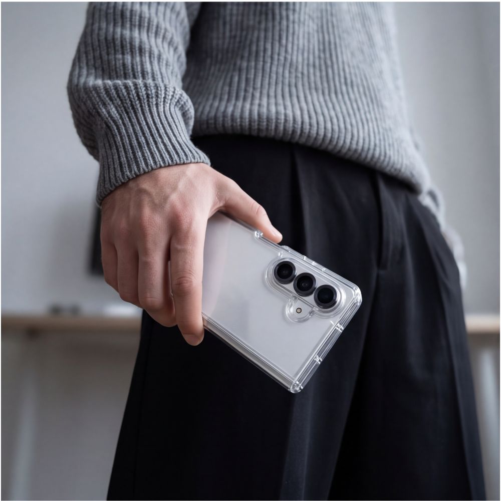 Tech-Protect FlexAir Hybrid dėklas Samsung Galaxy Z Fold 8 Ultra - skaidrus -- Samsung Galaxy Z Fold 8 Ultra