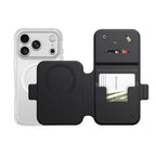 AmazingThing Titan Pro Lens Flip Set iPhone 18 Pro Max dėklas su pinigine, suderinamas su MagSafe - juodas -- iPhone 18...