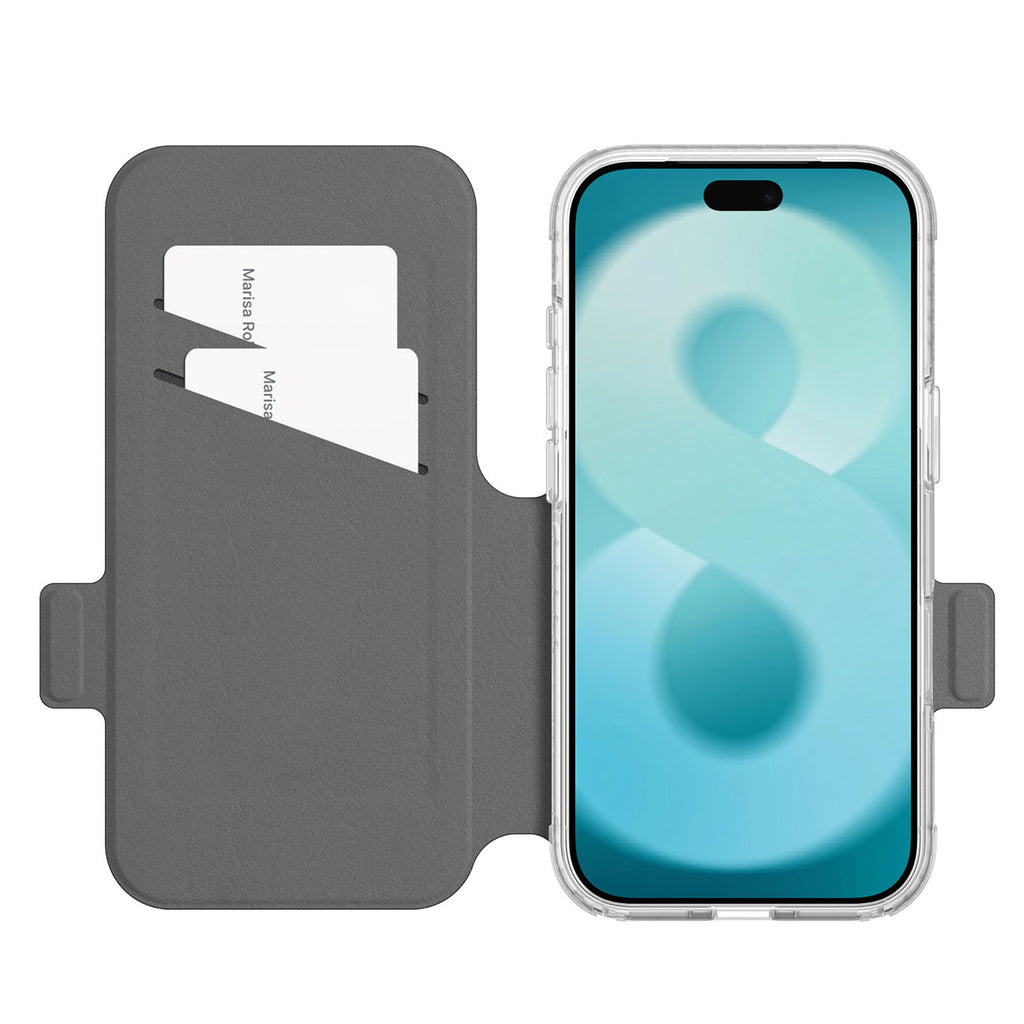 AmazingThing Titan Pro Lens Flip Set iPhone 18 Pro Max dėklas su pinigine, suderinamas su MagSafe - juodas -- iPhone 18...