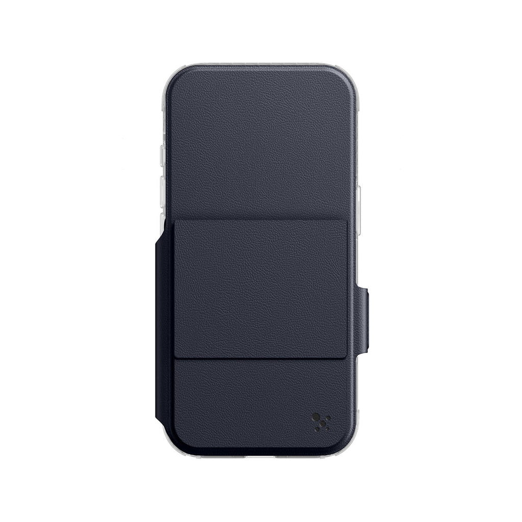 AmazingThing Titan Pro Lens Flip Set dėklas iPhone 18 Pro Max su pinigine, suderinamas su MagSafe - tamsiai mėlynas --...