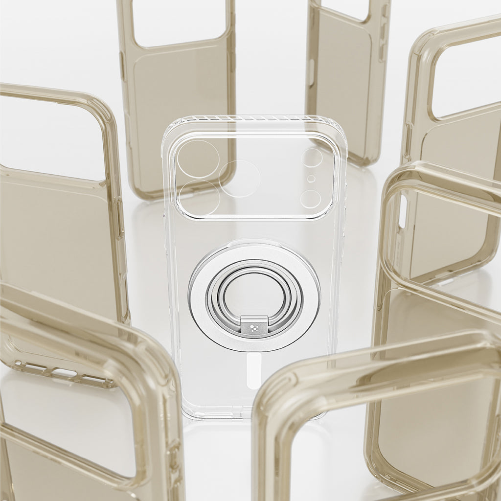 AmazingThing Titan Pro Lens Ring Set dėklas iPhone 18 Pro su fotoaparato dangčiu ir magnetiniu žiedu, suderinas su...