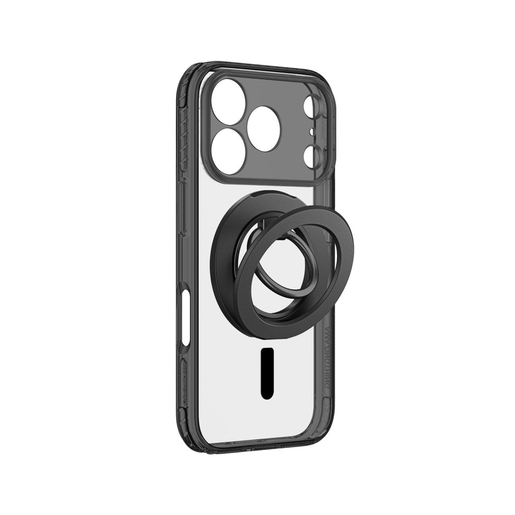 AmazingThing Titan Pro Lens Ring Set dėklas iPhone 18 Pro Max su kameros dangteliu ir magnetiniu žiedu, suderinamu su...
