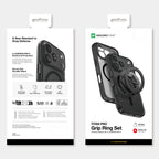 AmazingThing Titan Pro Lens Ring Set dėklas iPhone 18 Pro Max su kameros dangteliu ir magnetiniu žiedu, suderinamu su...