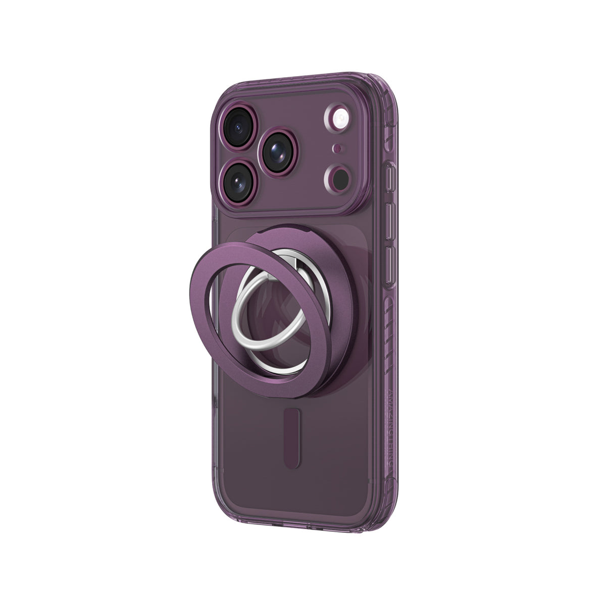 AmazingThing Titan Pro Lens Ring Set dėklas, skirtas iPhone 18 Pro Max su kameros dangteliu ir magnetiniu žiedu,...