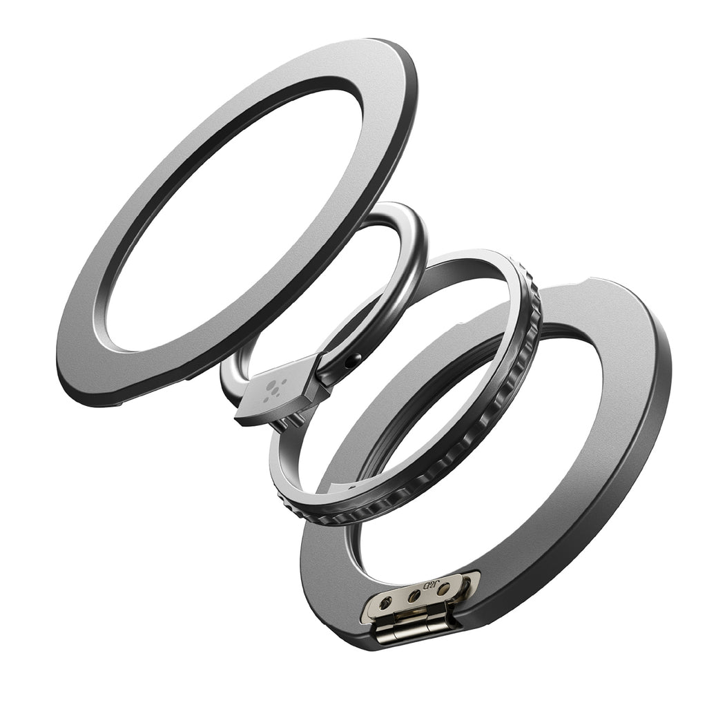AmazingThing Titan Pro Lens Ring Set dėklas, skirtas iPhone 18 Pro Max su kameros dangteliu ir magnetiniu žiedu,...