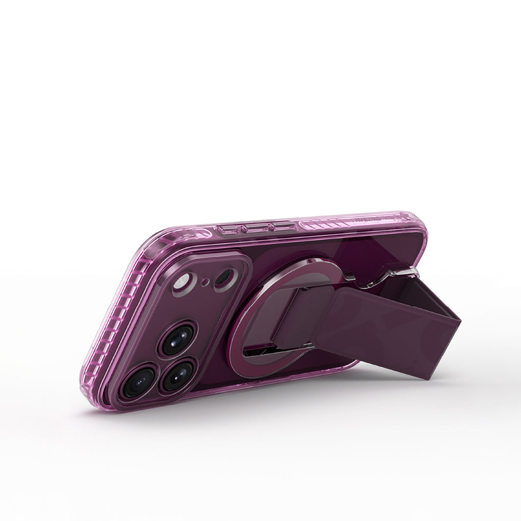 AmazingThing Titan Pro Lens Stand Set dėklas, skirtas iPhone 18 Pro su magnetiniu laikikliu ir stovu, suderinamas su...