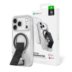 AmazingThing Titan Pro Lens Stand Set dėklas, skirtas iPhone 18 Pro Max su magnetiniu laikikliu ir stovu, suderinamas su...