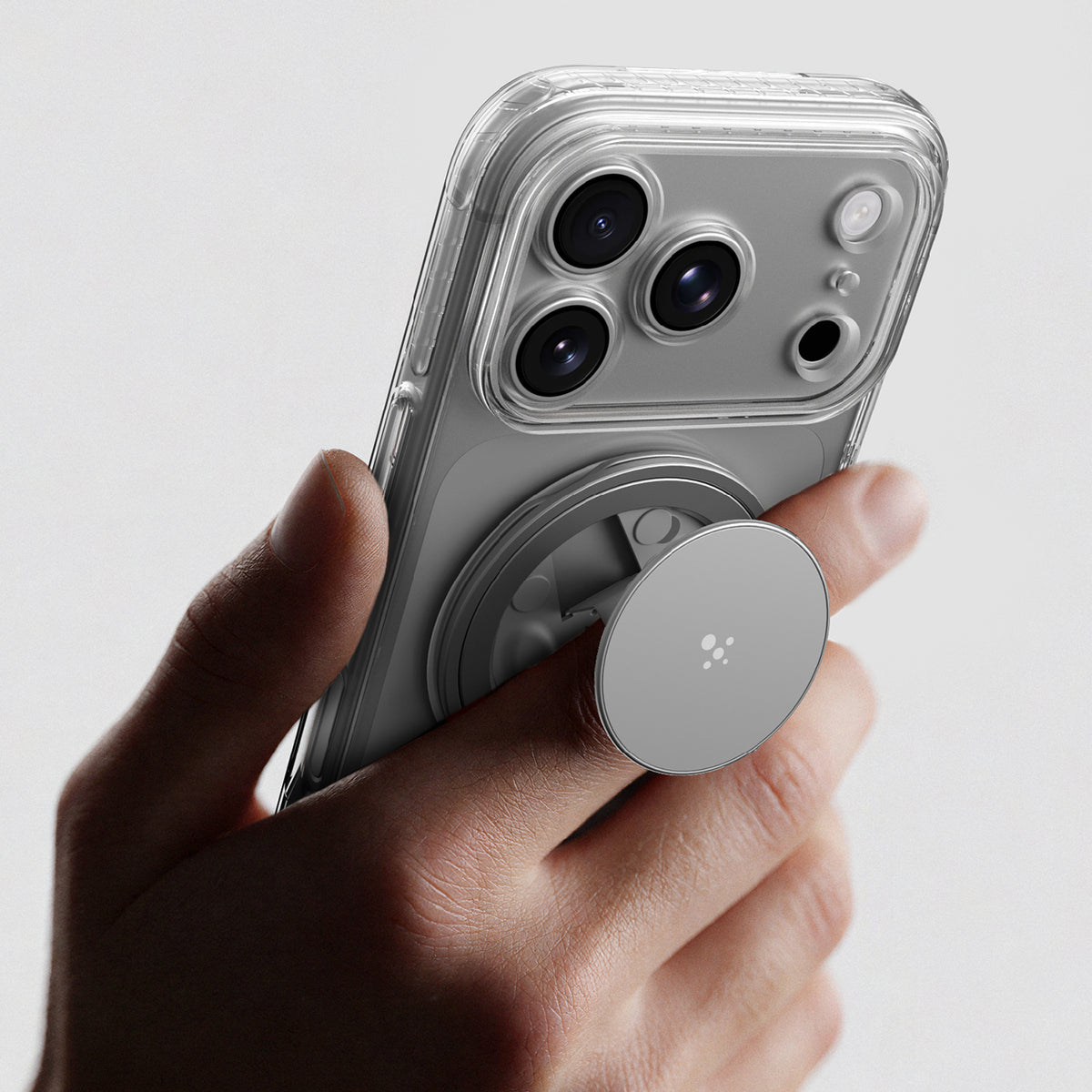 AmazingThing Titan Pro Pop Lens dėklas skirtas iPhone 18 Pro Max su kameros dangteliu, laikikliu ir stovu, suderinamas su...