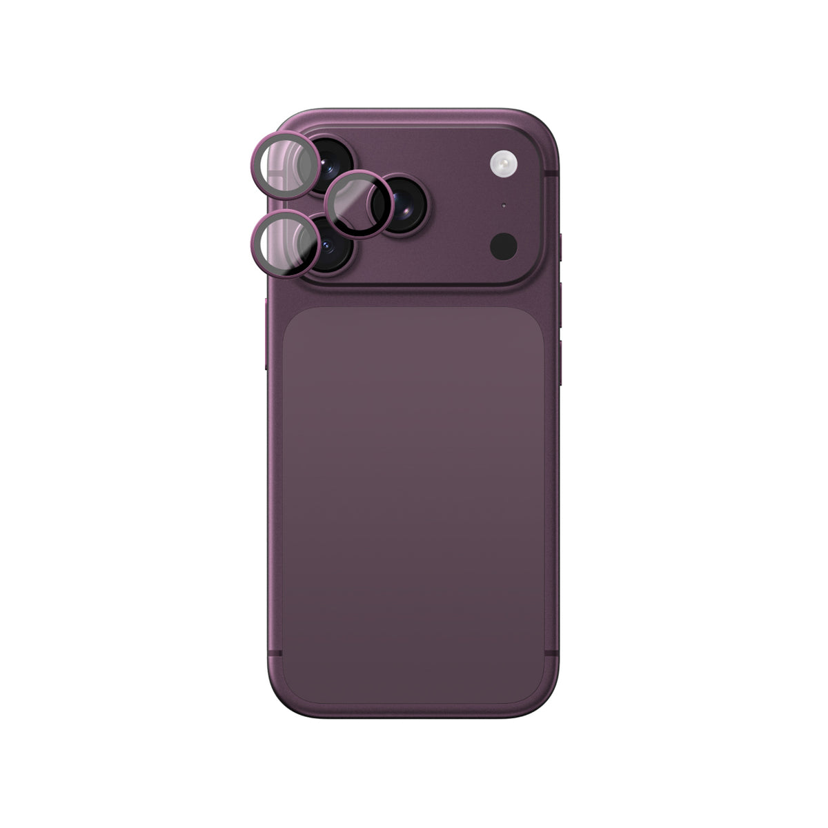 AmazingThing Radix Vision Lens objektyvo apsaugiklis iPhone 18 Pro / 18 Pro Max - Violetinė -- iPhone 18 Pro / iPhone 18...