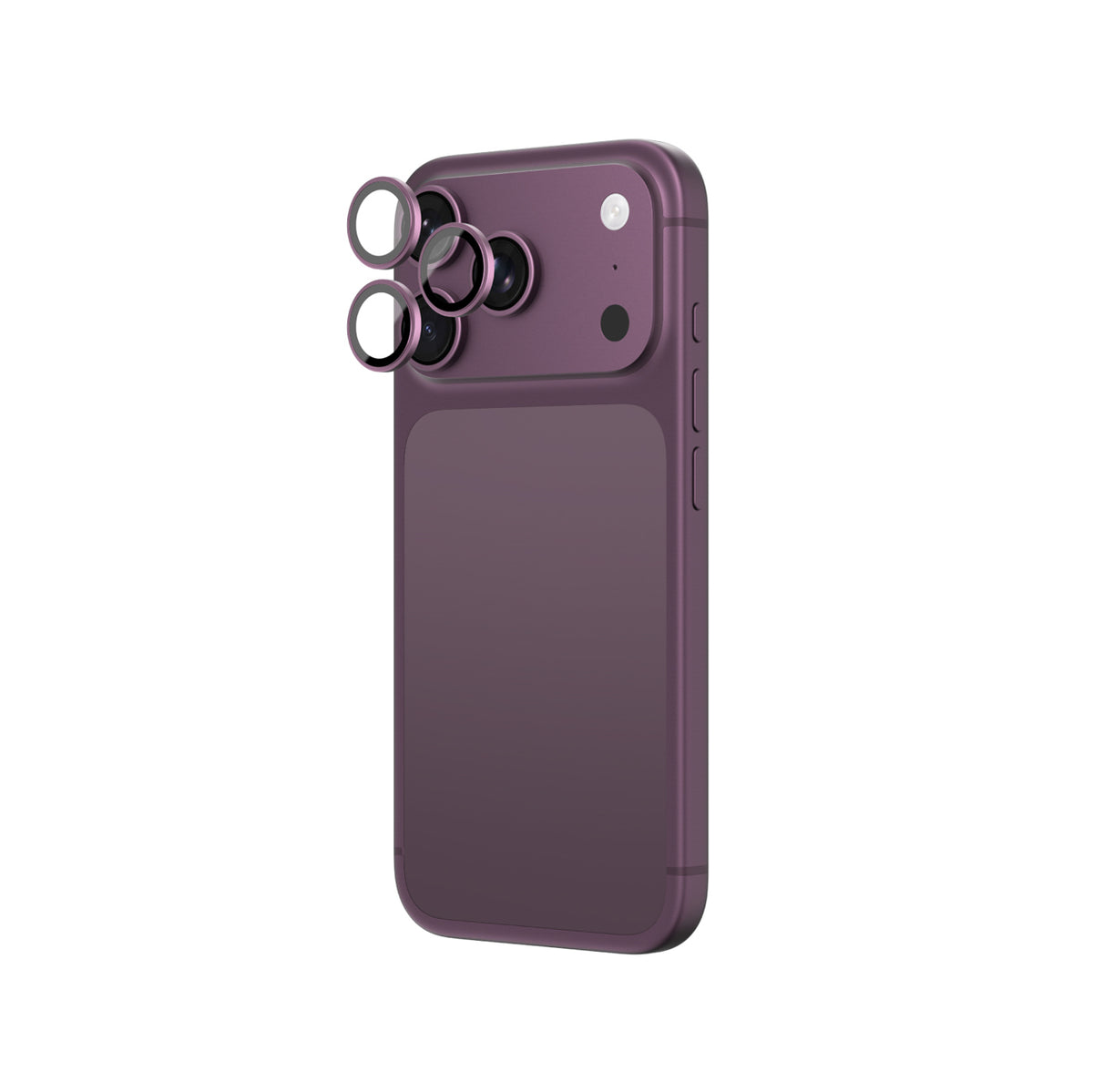 AmazingThing Titan Vision Lens Sapphire skirtas iPhone 18 Pro / 18 Pro Max - Violetinė -- iPhone 18 Pro / iPhone 18 Pro Max