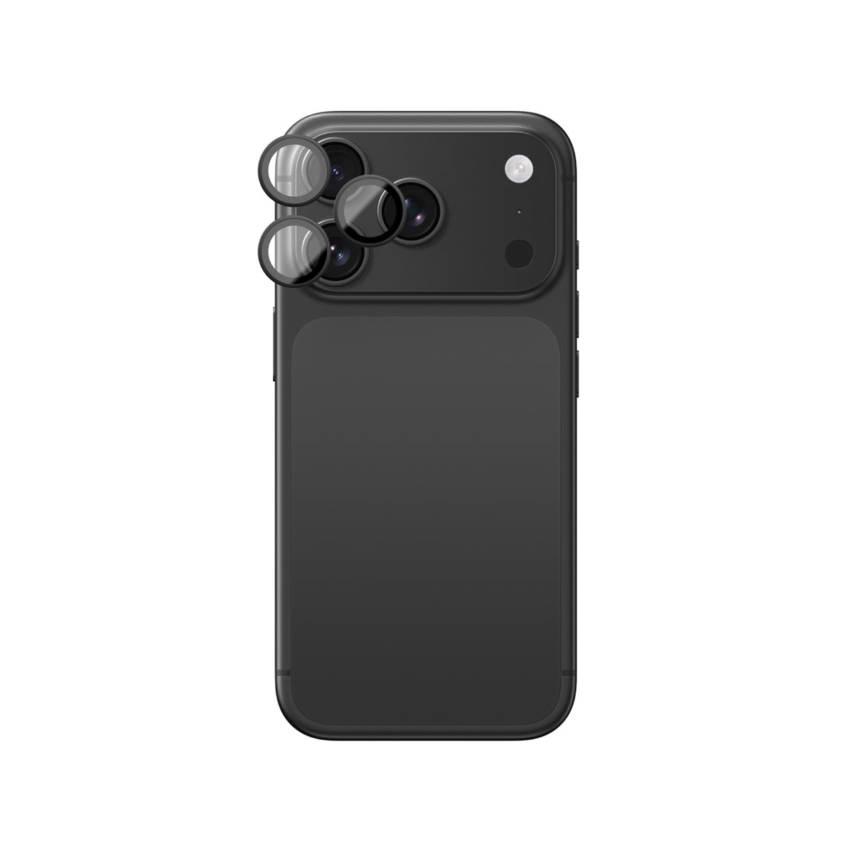 AmazingThing Titan Vision Lens Sapphire skirtas iPhone 18 Pro / 18 Pro Max - Juoda -- iPhone 18 Pro / iPhone 18 Pro Max